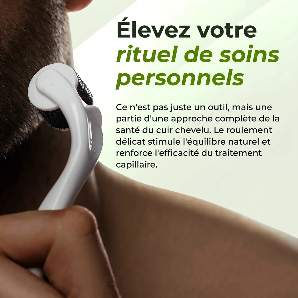 Derma Roller pour l'activation du cuir chevelu