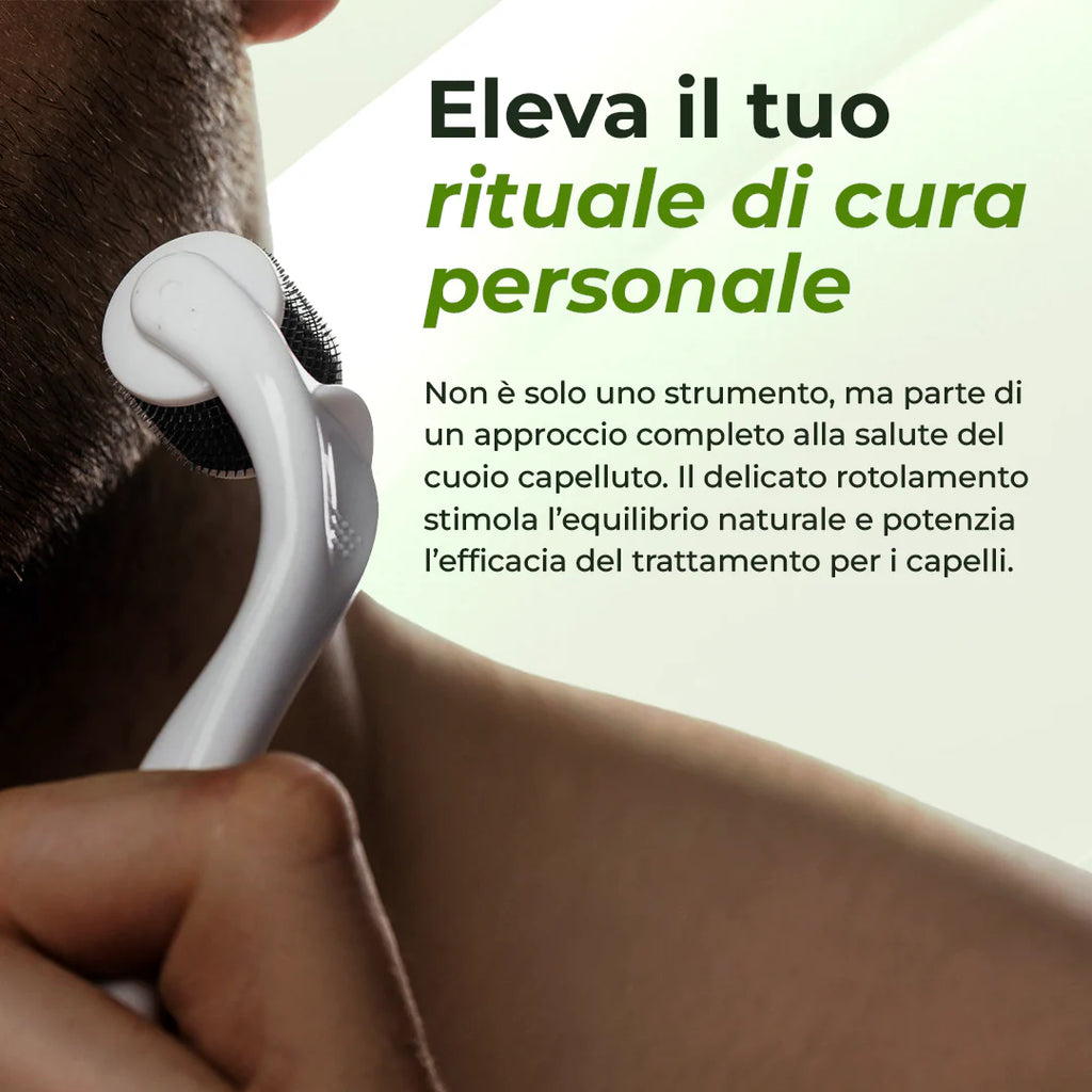 Derma Roller pour l'activation du cuir chevelu